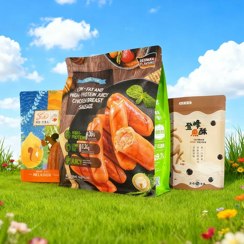 Erikoismuotoiset kissanruokapakkauspussit